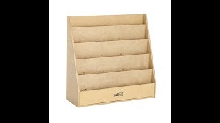 ELR-17417 Birch Streamline Single-Sided Book Display by ECR4Kids