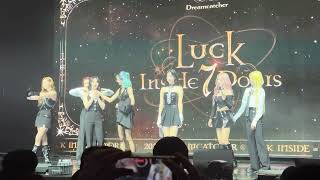 240113 Dreamcatcher 드림캐쳐 - Talk 2 (partial) 4K Fancam (Luck Inside 7 Doors in Seoul)