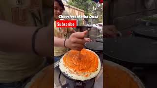 Matka Cheese Dosa | Street food#viral #shorts #ytshorts #foodie #trending #dosa #cheesedosa #youtube