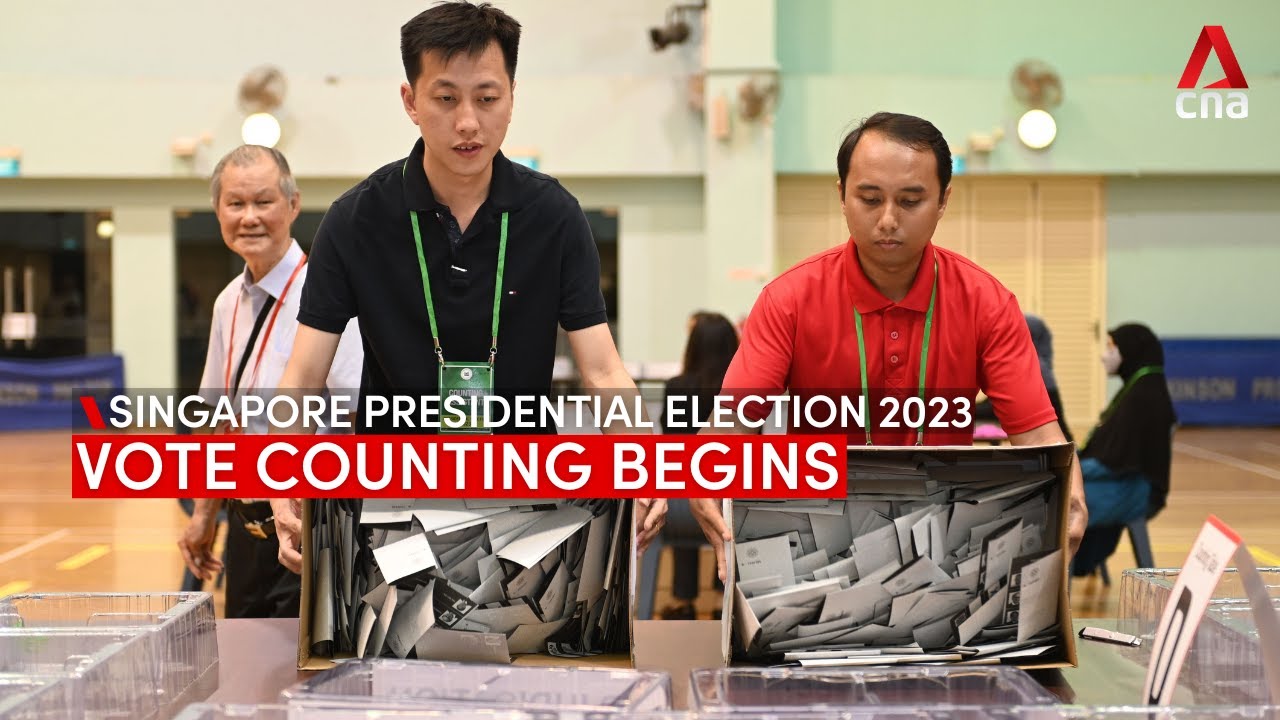 Singapore Presidential Election Vote Counting Underway Youtube