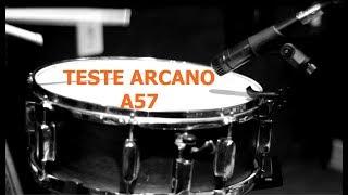 Teste - Kit Microfone Arcano A57 Bateria