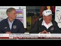 houston flood trump visits texas amid epic rainfall bbc news