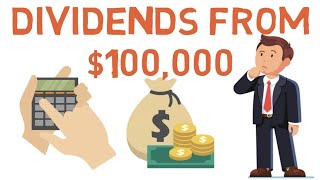 Dividend Income From $100,000 (Not What You Think)