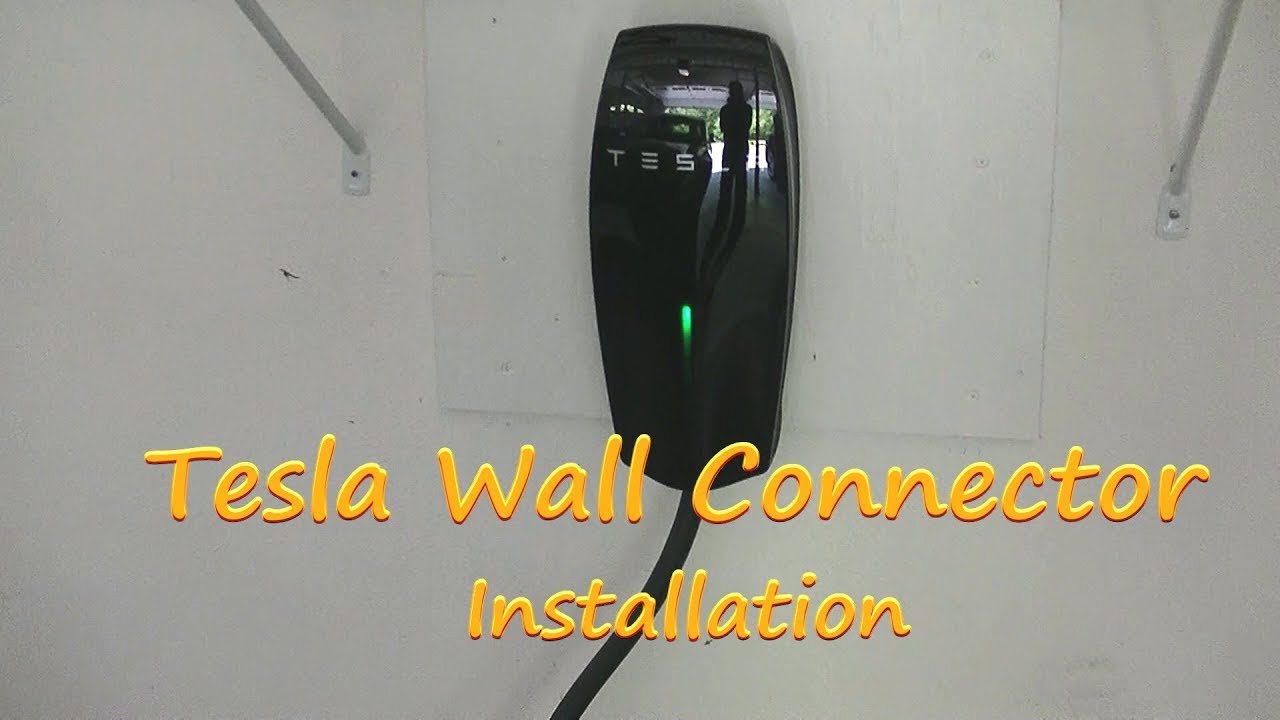 DIY: Tesla Wall Connector Installation - YouTube