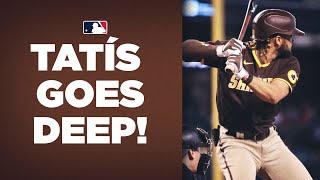 TATIS GOES DEEP IN RETURN! Fernando Tatís Jr. smashes HR in return for Padres!