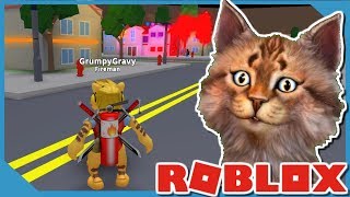 New Code For Firefighting Simulator Roblox - roblox fire fighting simulator become a fireman