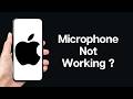 How to Fix iPhone Microphone not Working