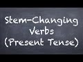 Stem-Changing Verbs - German 1 WS Explanation - Deutsch lernen