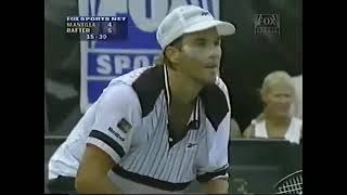 Patrick Rafter vs Felix Mantilla (1998 Long Island Final Highlights)