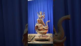 Ganapati murti making in very shortly