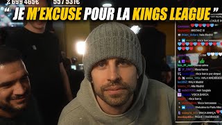 Amine ramène Gerard Piqué, il s'excuse pour la Kings League