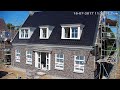 dag 10 time lapse metselen dag 2 spits met detailmetselwerk groothuisbouw emmeloord maasbracht