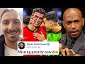 Famous Reaction On Ronaldo Crying After Missing Penalty | Portugal vs Slovenia 0-0 (3-0) Reaction