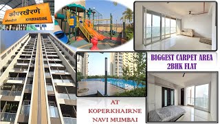 Spacious 💫 2 BHK For Sale @2.60CR in KT SAI KUTIR, SEC-9, KOPAR KHAIRANE, NAVI MUMBAI