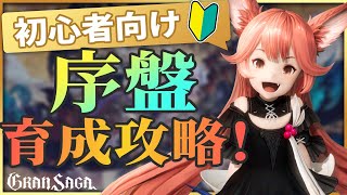 【グランサガ】初心者向け！序盤育成攻略のお供に！【新作スマホMMO】