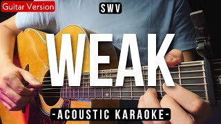 Weak - SWV / Larissa Lambert [Acoustic Karaoke]
