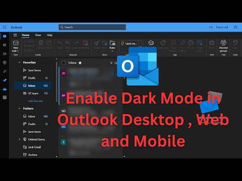 Outlook Dark Mode: How to Turn It On on Desktop, Web, and Mobile