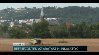 Befejeződtek az aratás