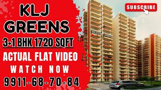 1707 SQFT || 3+1BHK || KLJ GREENS SECTOR 77 FARIDABAD || PROPERTIES IN FARIDABAD || #house #3bhk