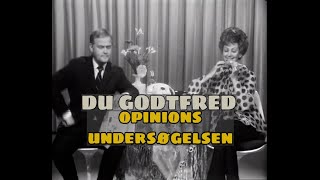 OPINIONSUNDERSØGELSEN - REVYSKETCH MED MARGUERITE VIBY OG OVE SPROGØE FRA 1969.