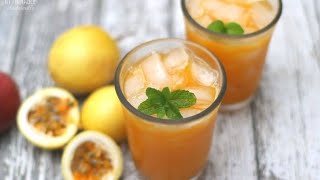 Learn How To Make Fresh Passion Fruit Juice 😋 😍 👌|Jifunze Kutengeza Kinywaji Cha Passion Nyumbani