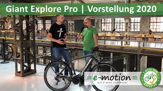 Giant Explore Pro 2020 | Ein Touren \u0026 Trekking e-Bike für die Straße \u0026 Gelände