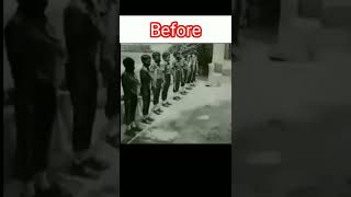 Indian army Before vs after #shorts