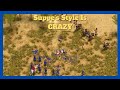 Suppe makes for the WILDEST games | Suppe (Odin) vs 3antozz (Zeus) #aom #ageofempires