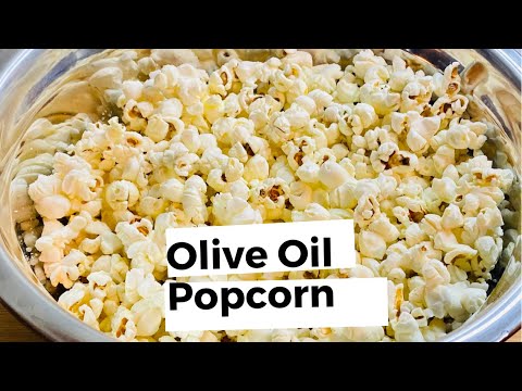 Olive Oil Sea Salt Moringa Popcorn Recipe by Tasty