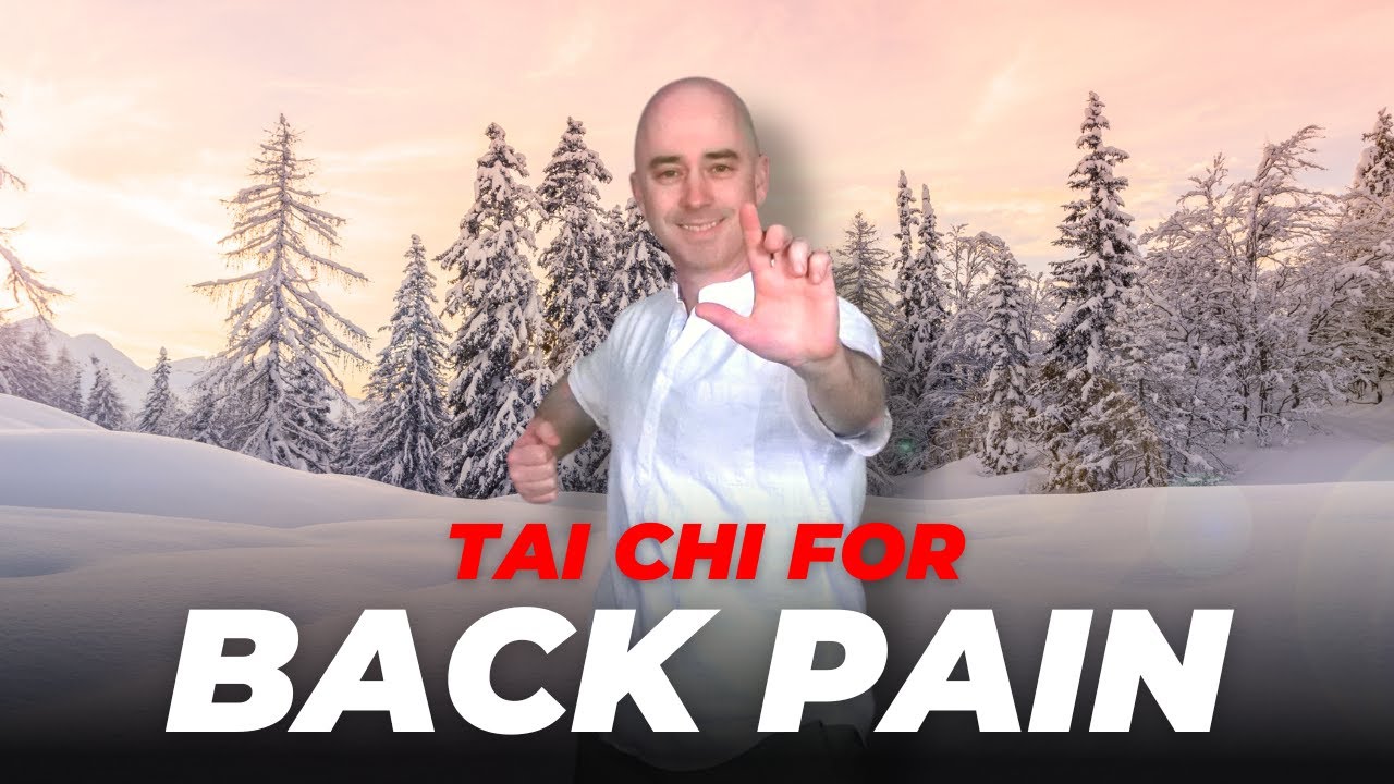 Live 15 Minute Tai Chi Flow For Back Pain Youtube