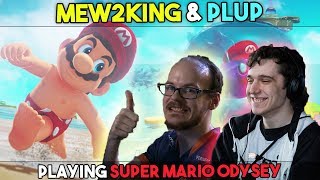 Mew2king And Plup playing Super Mario Odyssey and having fun