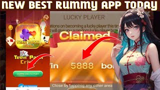 Today 53 Bonus New Rummy App | New Rummy App Today 51 Bonus | New Rummy App Today | New Teenpatti