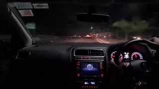 Night Car Driving | Polo GT TSI |Jarico Island |Volkswagen|
