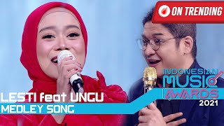 DUET BAPER!! LESTI feat UNGU - MEDLEY SONG | INDONESIAN MUSIC AWARDS 2021