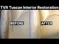 Very DIRTY!! | TVR Tuscan Leather Interior & Steering Wheel Restoration | leathercare.com