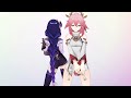 [MMD/Genshin Impact] Raiden x Yae Miko - BrooklynBloodPop!