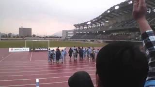 2012 JFL 第1節　カマタマーレ讃岐　勝利の瞬間