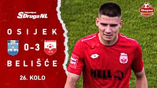 Sažetak: NK Osijek II 0-3 NK Belišće (26. kolo SuperSport 2. NL)