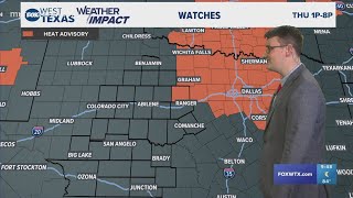 San Angelo, Abilene Weather: Heat advisory update