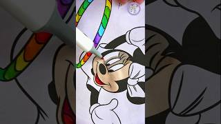 Minnie Mouse Coloring Pages #speedcolorin #coloringvideos #mickeymouse #disney #minnie