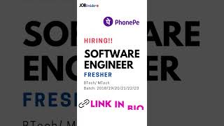 [Apply Now] PhonePe Hiring for Software Engineer Job | Fresher | Exp.