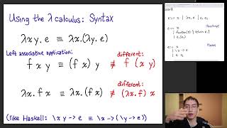PL Class: Lambda calculus