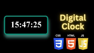 Create a Colorful Digital Clock with HTML, CSS, and JavaScript | Code with Kaveesh