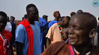 The Mundari Tribe in South Sudan loves to dance, especially when they're wrestling! (2021)