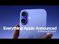 Apple Event 2024 recap: iPhone 16, new AirPods, Apple Watch series 10 & more | smashpop