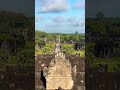 Angkor Wat view from the top #cambodia #angkorwat #views #jungle #ancient #temple #travel #hindu