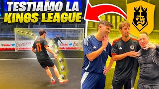 👑Testiamo il pallone e l’arena della Kings League con Luca Campolunghi👑⚽️