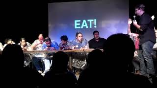 Think Geek Trivia Night Pie Eating Contest