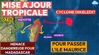 Dangereuse menace cyclonique pour Madagascar (et Mayotte?), le nord de l'île Maurice et la Réunion