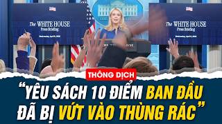 🔴ĐỐI CHẤT NẢY LỬA giữa Karoline và báo chí cánh tả quyết bênh vực Iran